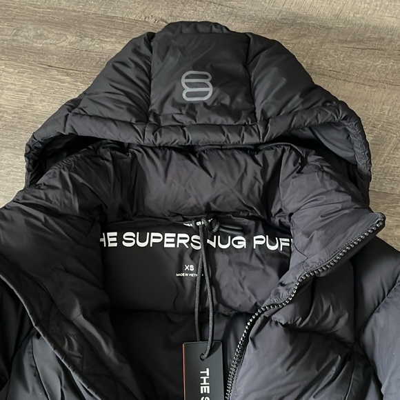 Aritzia NWT Black Supersnug Mid Puff Jacket XS - Picture 6 of 6